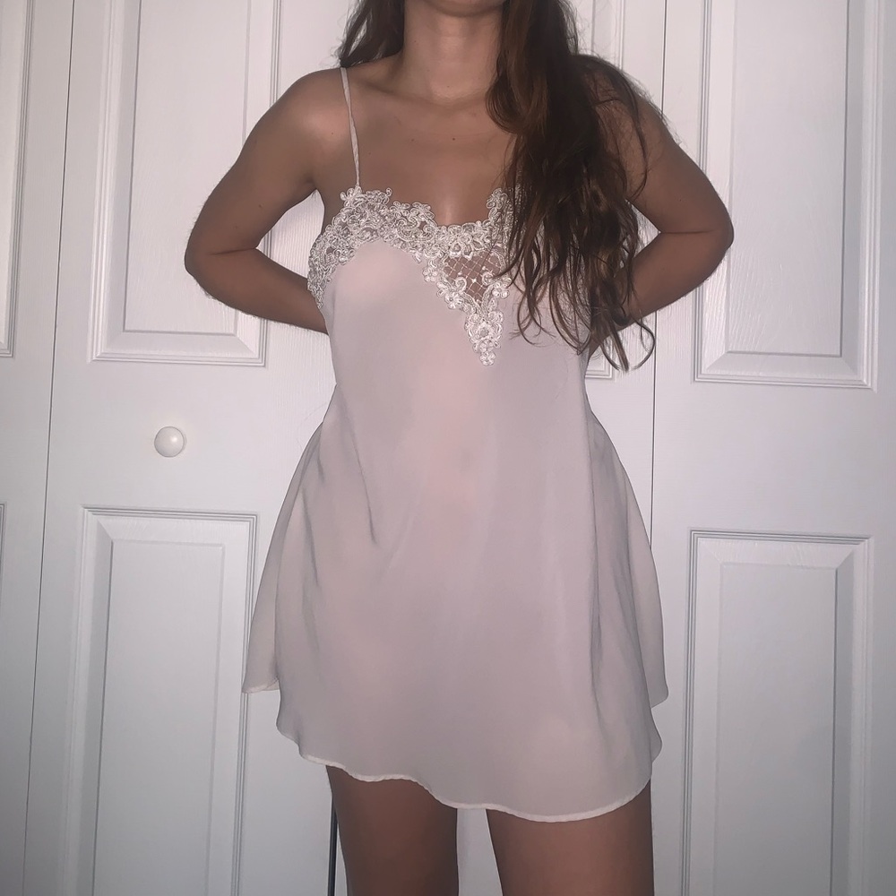 Dainty vintage lingerie slip